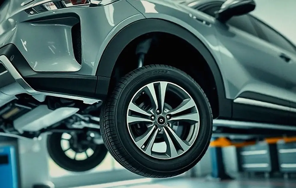 장량동 AMG GLC43 넥센타이어렌탈 시공 전